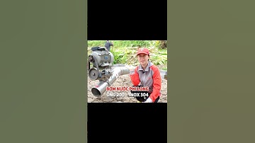 Lắp Đặt Bơm Nước Lưu Lượng Cao - Không Cần Mồi Nước | Bơm Phi Long Ống 200 Motor 4HP 1Pha