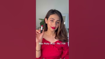 Mac Ruby Woo Dupe for Rs.90 only!?