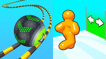 Going Balls vs Tall Man Run - All Level Gameplay Android,iOS - NEW MOD APK UPDATE GAMEPLAY