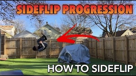 Sideflip Progression Video (1 DAY)