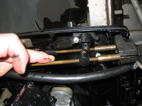 How to install Mercury throttle and shift cables