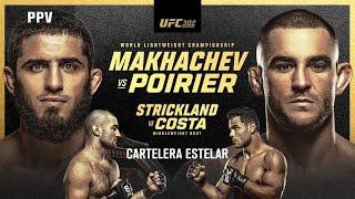 Cartelera de UFC 302: Makhachev contra Poirier, Sábado 1ro de Junio 2024