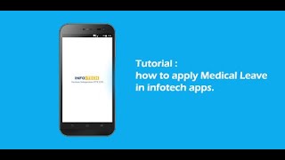 How to apply Medical Leave in Infotech apps screenshot 1