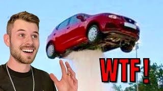 REACTING TO IDIOTS IN CARS (compilation)