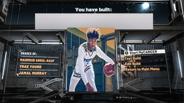 Mikey Willams Build and Face Creation NBA2K21