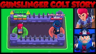 The Story Of Gunslinger Colt And Colt | Brawl Stars Story Time | Cosmic Shock