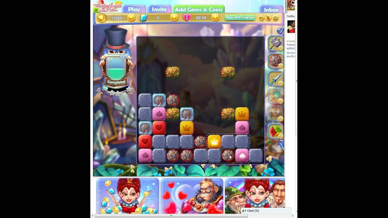 Wonderland Epic level 55 😈