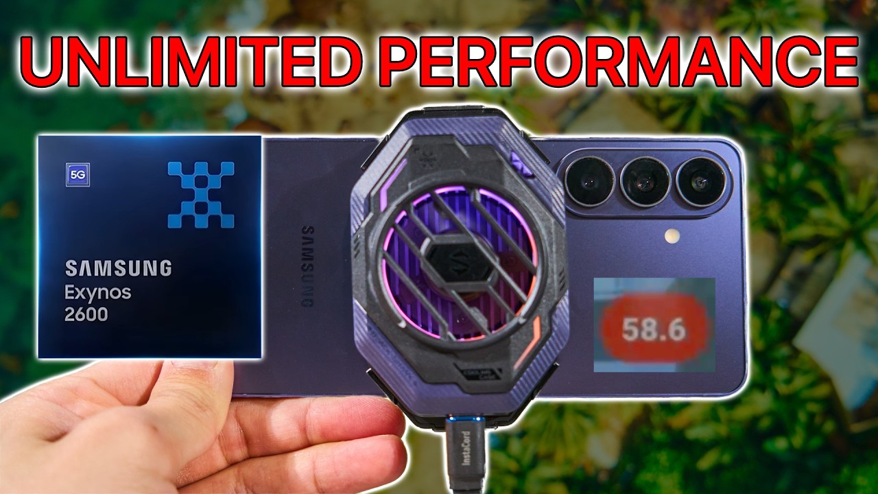 Процессор Exynos 2600 + система охлаждения = ОТЛИЧНЫЕ впечатления!