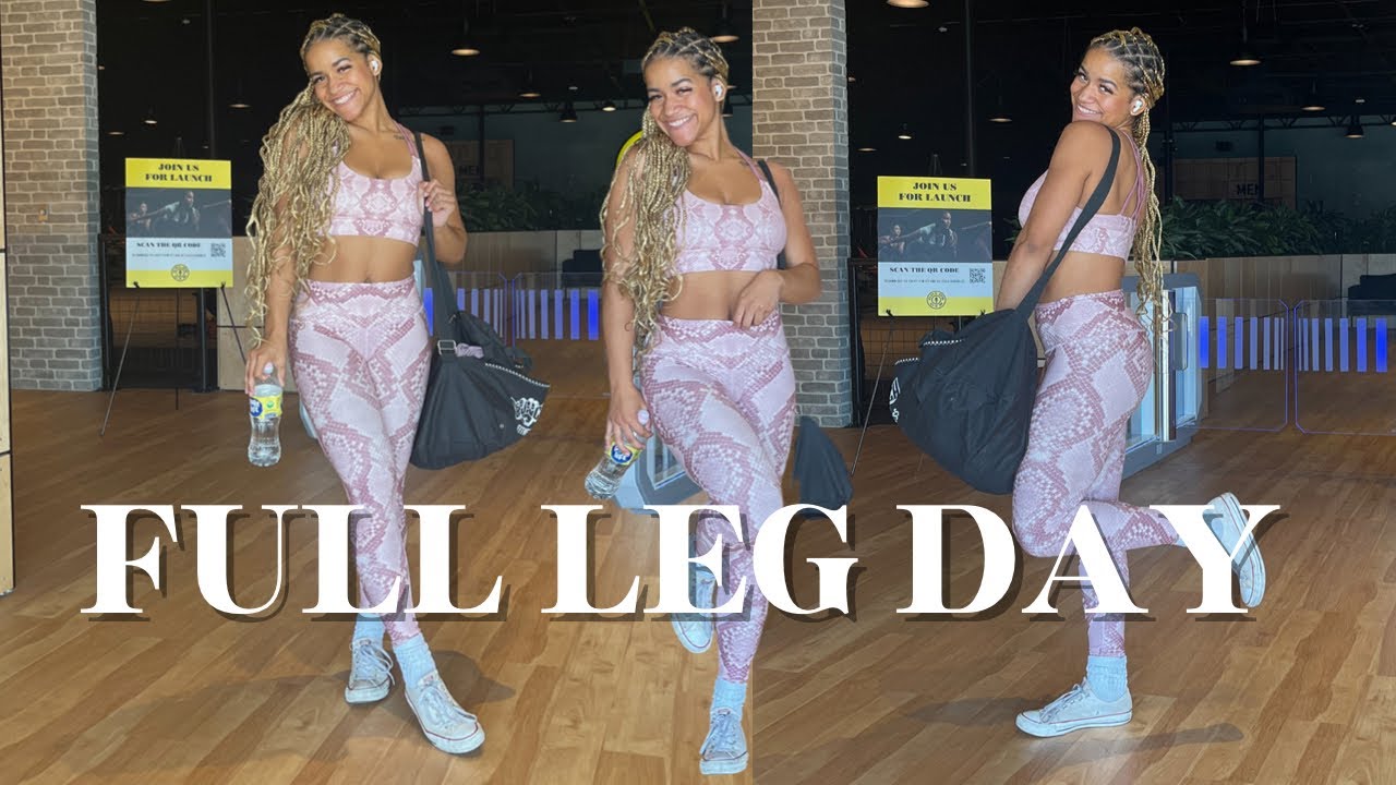 FULL LEG DAY: BEGINNER FRIENDLY | GOLD’S GYM | GLUTES & HAMSTRINGS ...