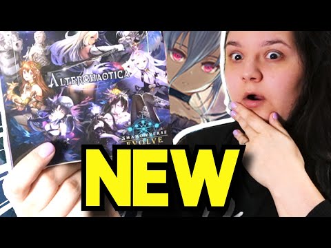 opening the EIGHTH BOOSTER SET Alterchaotica for Shadowverse: Evolve