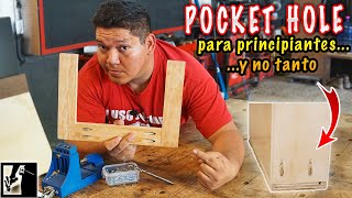 Agujeros de bolsillo (POCKET HOLE)  TODO lo que debes saber || Los Bestauradores