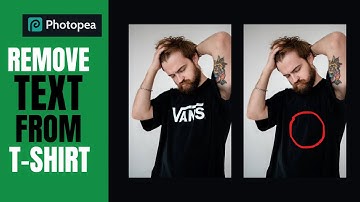 How To Remove Text From Image #easycanva l Photopea Ttorial