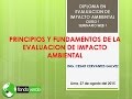 Principios y fundamentos de la Evaluación de Impacto Ambiental