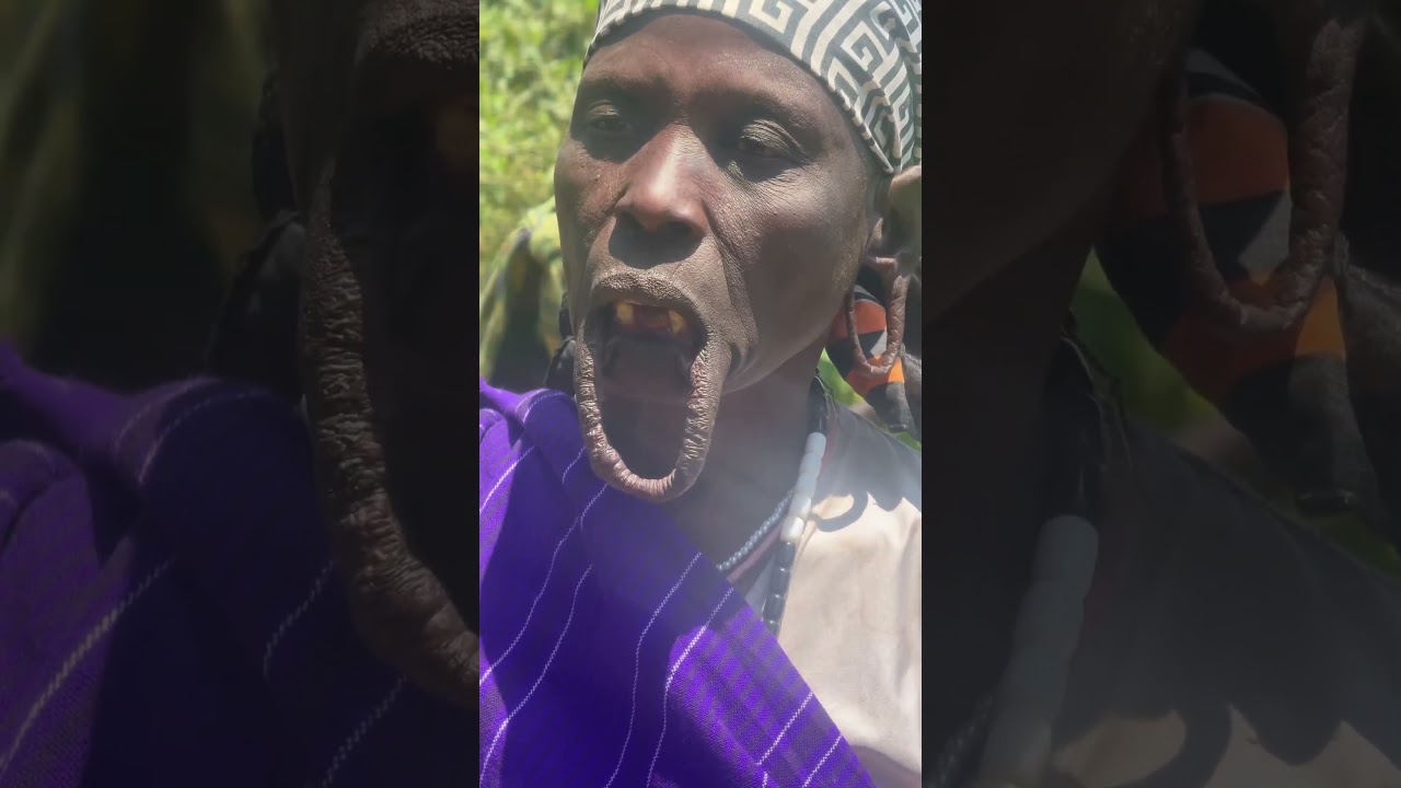 Mursi Tribe Woman Unique Lip Plate Tradition 