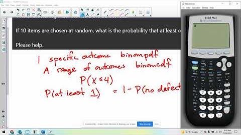 MAT130/131: Chapter 4 - Defected Products Example