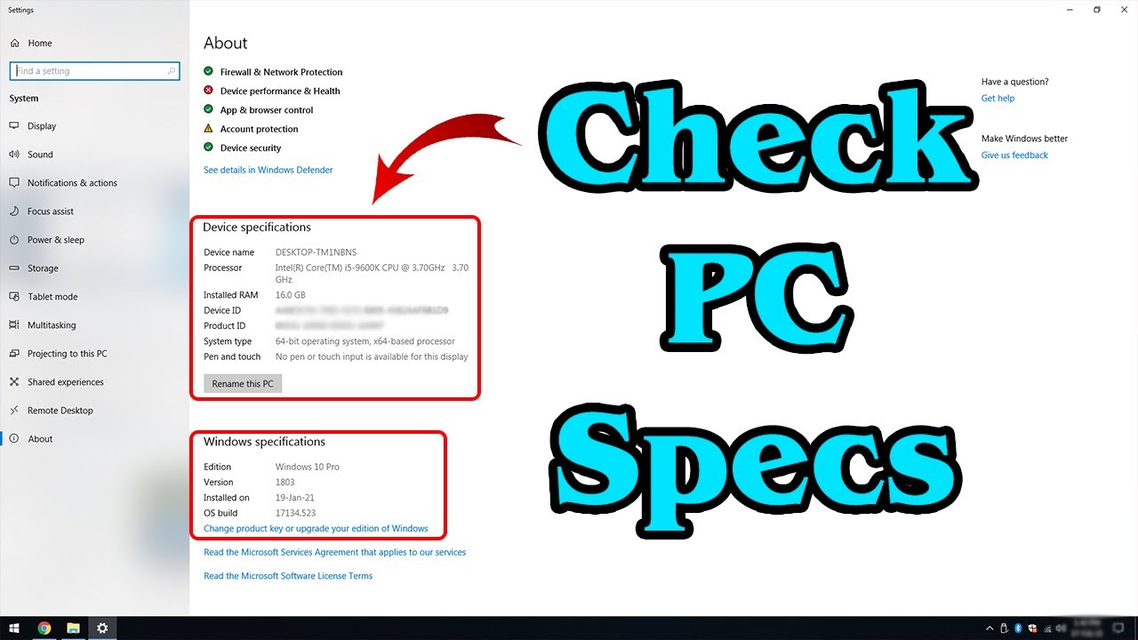 GUIDE How To Check PC Specs Very Easily Quickly YouTube GUIDE How To Check PC Specs Very Easily Quickly YouTube