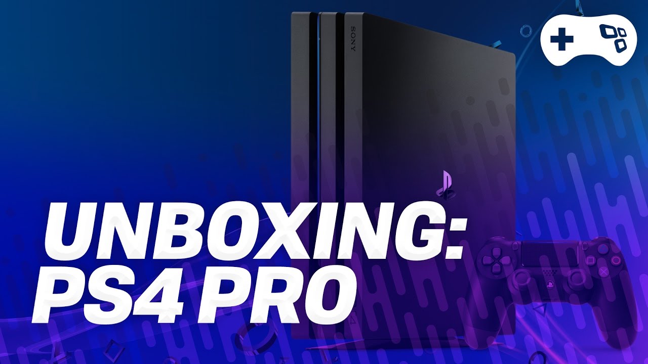 Unboxing do PlayStation 4 Pro - TecMundo Games 