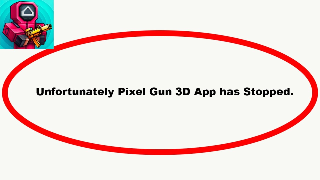 How to fix Pixel Gun 3D Unfortunately Has Stopped Solution | Pixel Gun ...