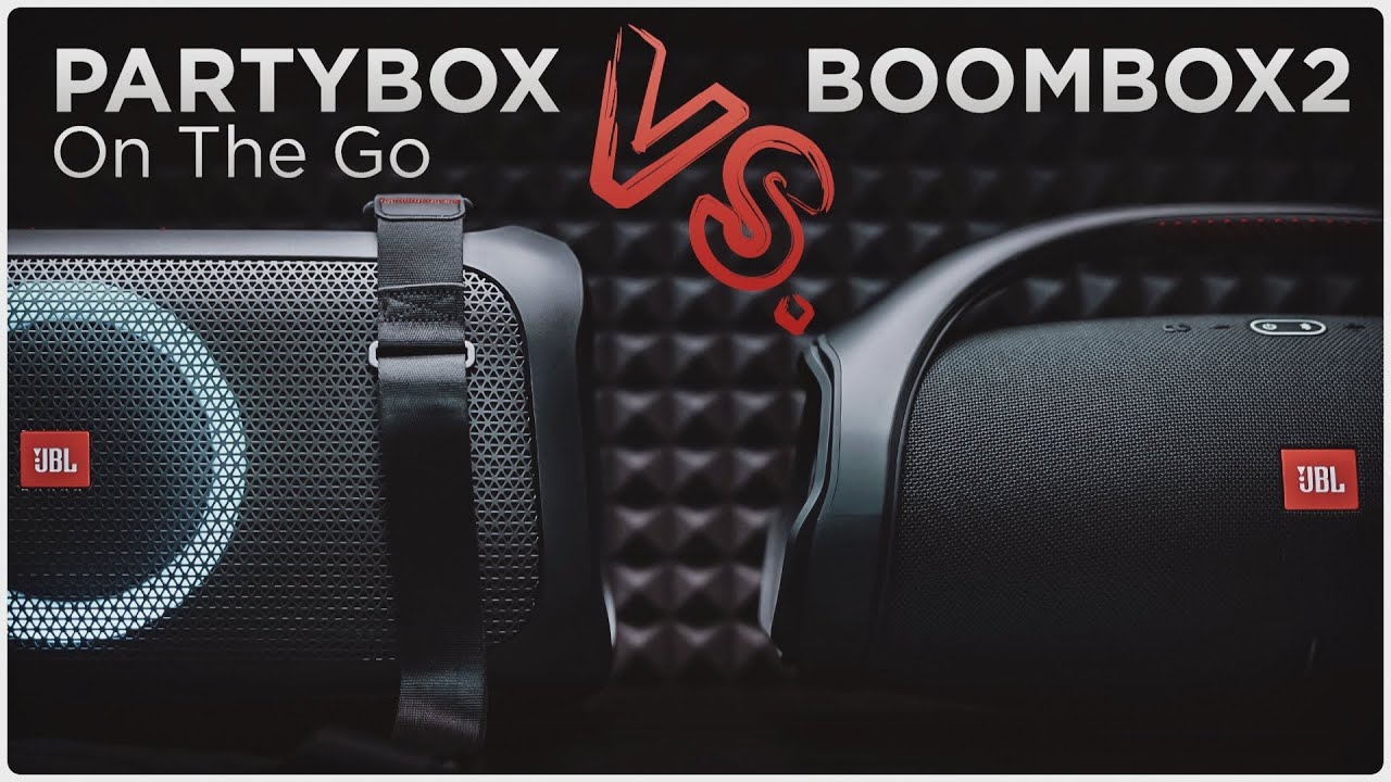 JBL Partybox On The Go vs. Boombox 2 | Bass Test | 2020