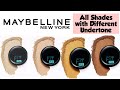 MAYBELLINE FIT ME COMPACT 9 SHADES EQUIVALENT SHADES of MAYBELLINE FIT ME FOUNDATION WITH UNDERTONES