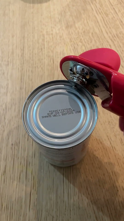 Kitchen Gadgets 101: How to use a manual can opener. @KitchenAid