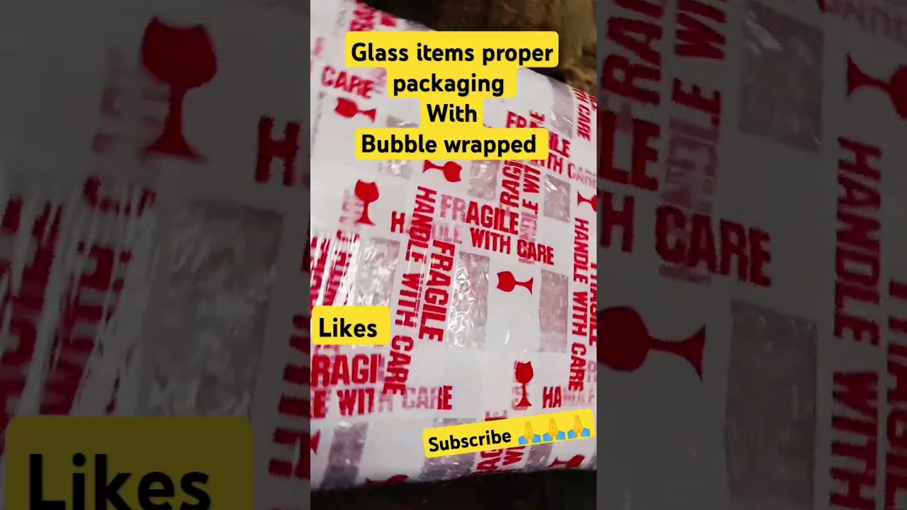 aone glass and crockery store ll Glass product Packaging ll packing glassware items 