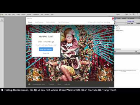 Hướng dẫn Download và cài đặt Adobe DreamWarever CC