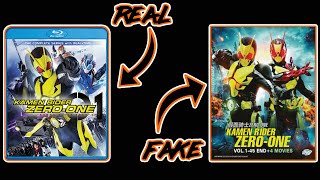 How to Spot Tokusatsu DVD/Blu-Ray Bootlegs