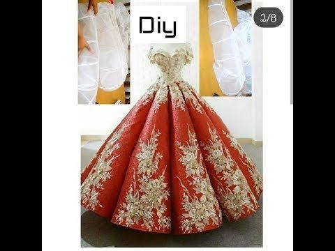 5/6 Year Panel Gown Ball Gown Cutting | Trending Baby Frock | Wedding Dress  | ball gown cutting - YouTube