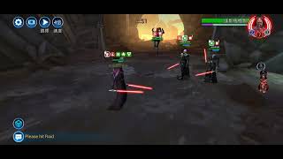 SWGOH GAC 3v3 - Sidious cron VS Malgus (SUPER EASY WIN)