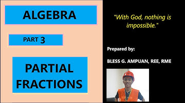 PARTIAL FRACTIONS | PART 3