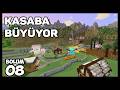 Kasaba Büyüyor… ve Her Şey Değişmeye Başladı! | Minecraft Bitmeyen Seri #8