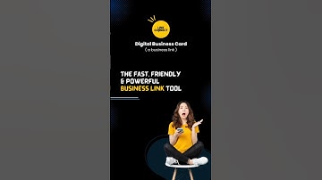 Digital Business Card - a business link #linkconnect #app #digital #branding #marketing #dbc #viral