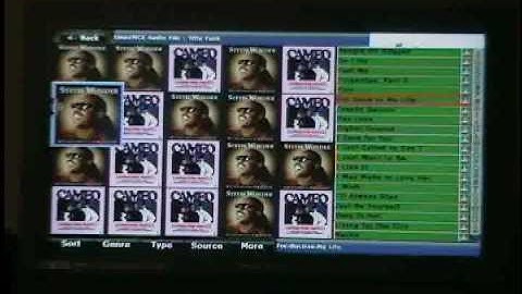 Making playlists and sorting media in linuxMCE