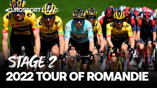 Tour of Romandie 2022 - Stage 2 Highlights | Cycling | Eurosport