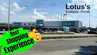Travel to Perak | Lotus’s Kampar | A Perfect Pit Stop for Food & Shopping Near Ipoh