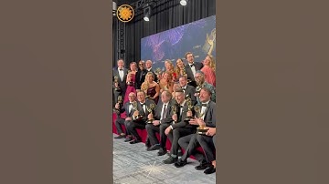 “Late Night with Stephen Colbert” celebrates its Emmy win #shorts