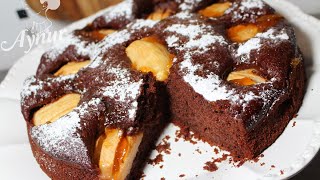 Saftiger Apfelkuchen mit  Kakao  BlitzrezepteKakaolu elmali kek tarifi