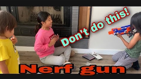 Nerf gun unboxing- first timers