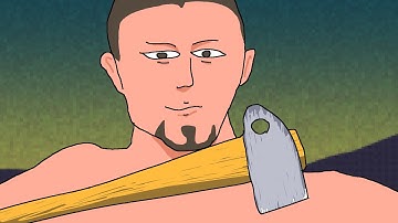 Getting Over It with Bennett Foddy animated movie