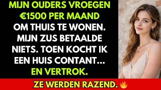 Mijn ouders vroegen huur terwijl mijn zus gratis woonde—dus kocht ik een huis contant.