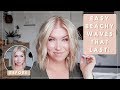 How to Style Short Hair - Beachy Waves