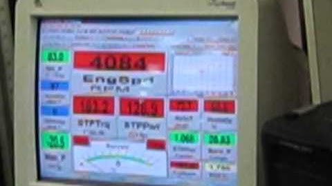 Dyno Computer Screen