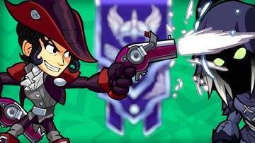 Diana to DIAMOND in Ranked 1v1 • Brawlhalla Gameplay