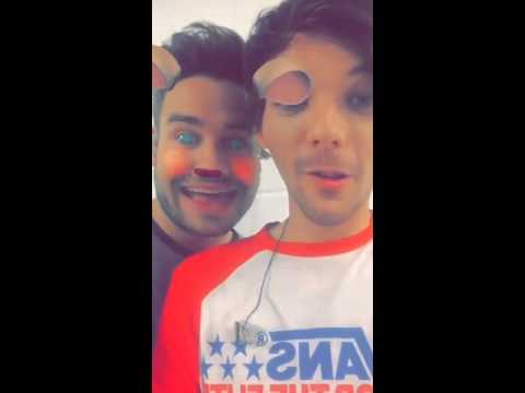 One Direction Snapchat Videos Oct 12 2015 Youtube