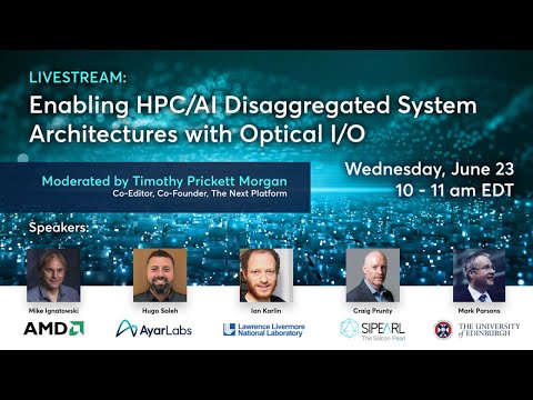 Enabling HPC/AI Disaggregated System Architectures with Optical I/O