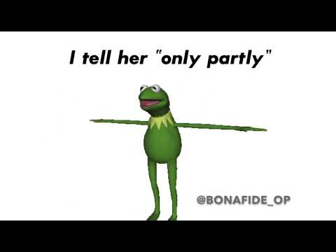 she-say-do-you-love-me-i-tell-her-only-partly-|-god's-plan-meme-(kermit-version)