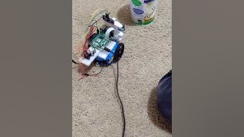 M2 ICP5- Automatic Obstacle detecting Robot using Raspberry Pi