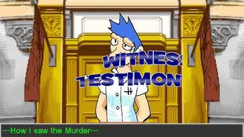 Phoenix Wright with MMF: Turnabout silly test