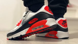 THESE ARE EPIC! NIKE AIR MAX 90 GORE-TEX  INFARED On Feet Review